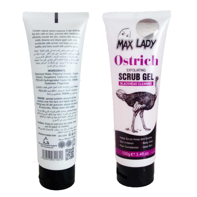 اسکراب لایه بردار فوری شترمرغ