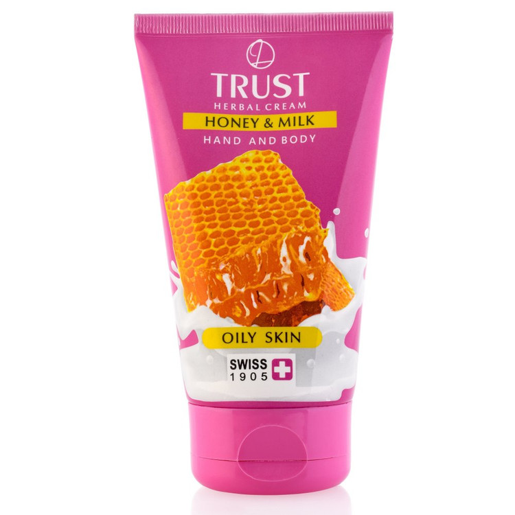 کرم دست بدن شیرو عسل تراست