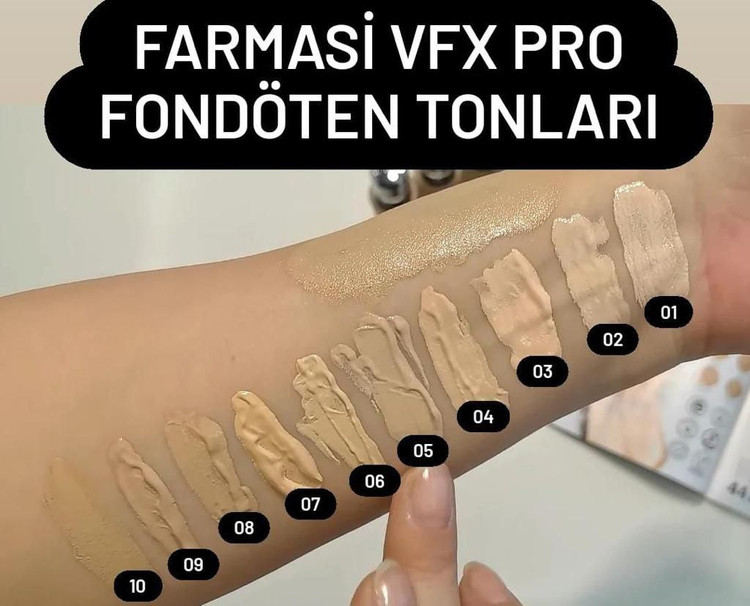 کرم پودر ی اف ایکس پرو