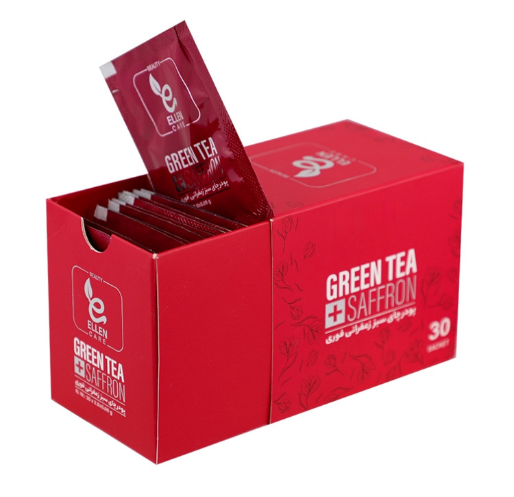 چای زعفرانی و سبز آلن بیوتی